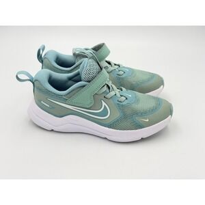 Nike Downshifter 12 Kids Teal White Running Shoes Size 12C